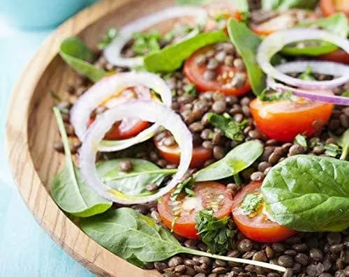 Organic French Green Lentils – Non-GMO, Vegan, Kosher, Bulk