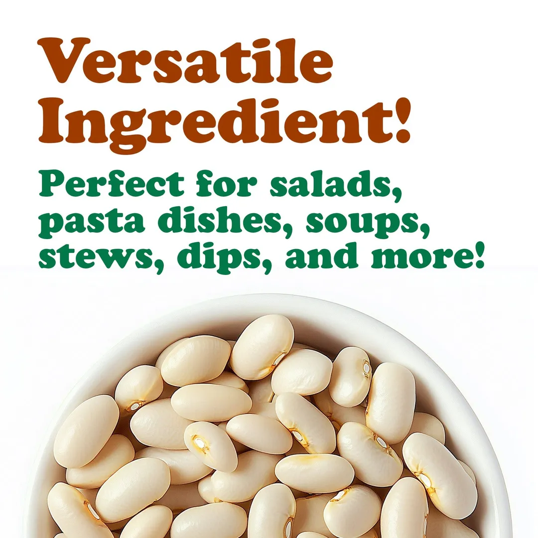Organic Italian Canned Cannellini Beans, 14 oz (Pack of 12)