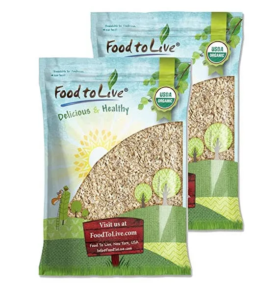 Organic Rolled Oats – Old-Fashioned, 100% Whole Grain, Raw