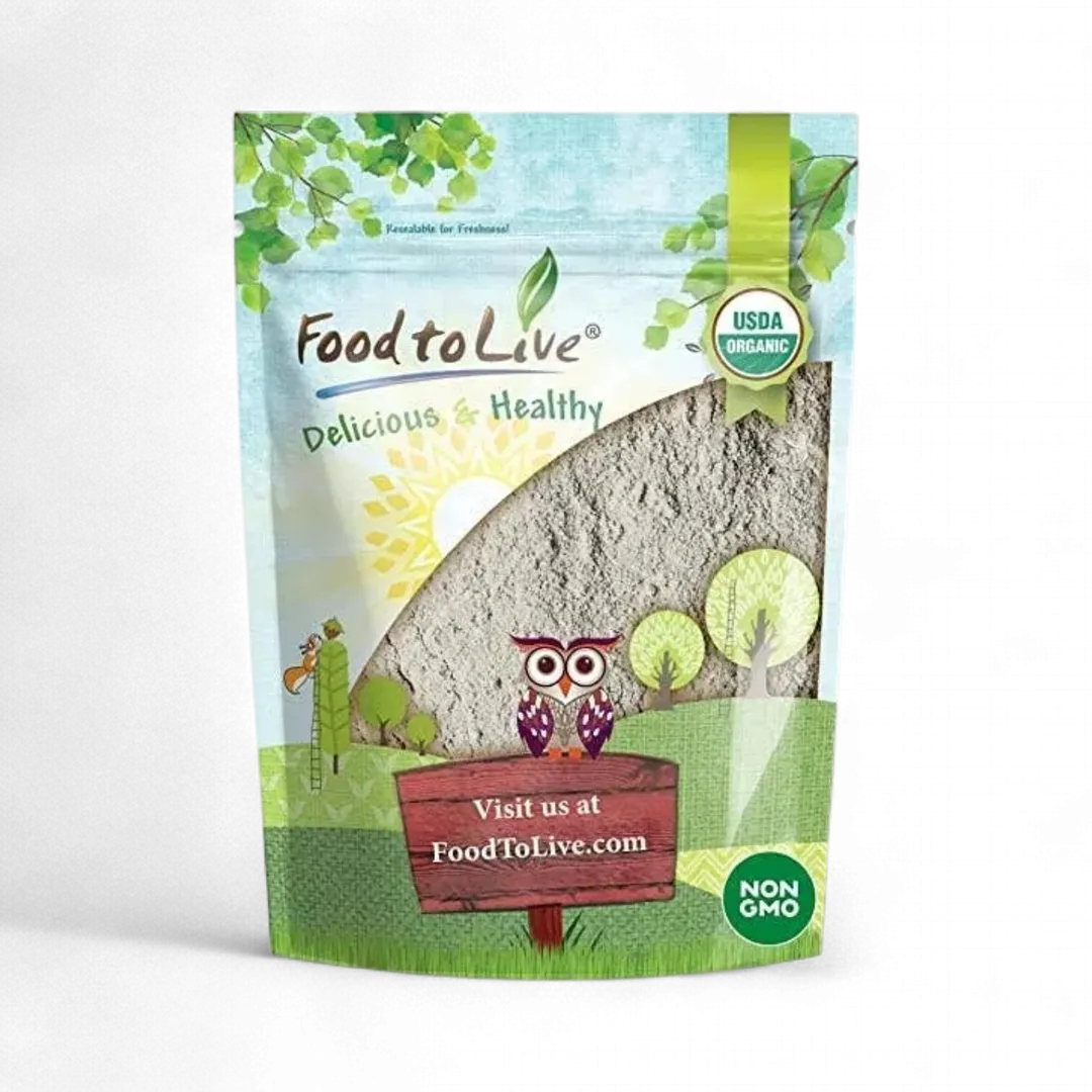 Organic Dark Rye Flour – Whole Grain, Raw, Stone Ground