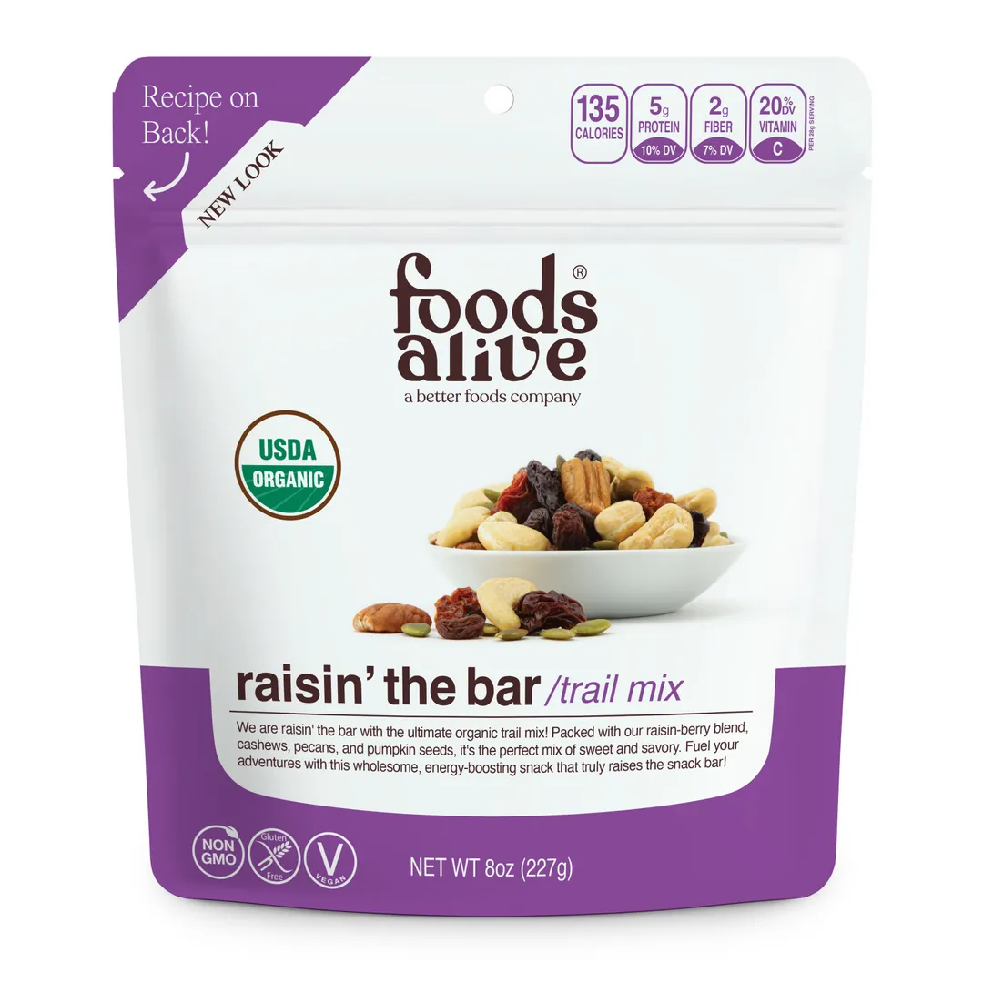 Raisin' the Bar Trail Mix - Organic, Kosher (8 oz)