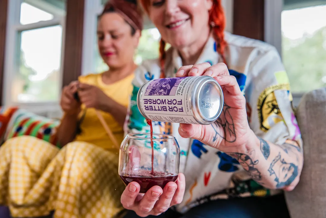 The Saskatoon, Non-alcoholic red wine replacer (24 cans)