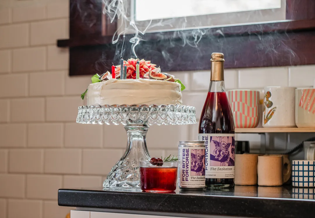 The Saskatoon, Non-alcoholic red wine replacer (24 cans)
