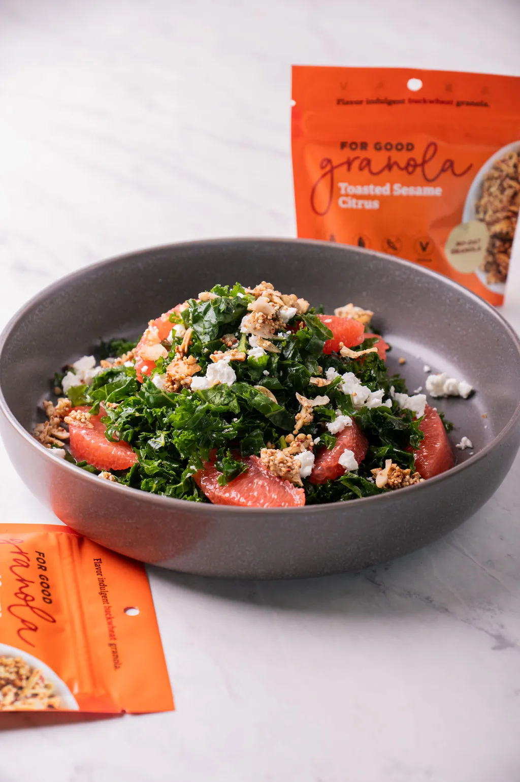 Snack Bag (2 oz) Sesame Citrus Buckwheat Granola