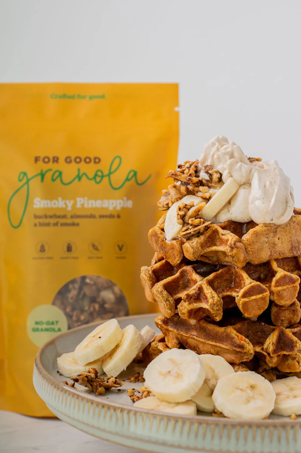 Smoky Pineapple Buckwheat Granola - Gluten-free and No-oat
