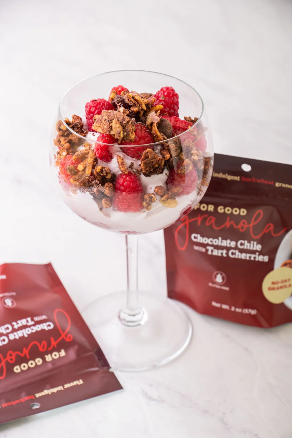 Snack Bag (2 oz) Chocolate Chile Buckwheat Granola 