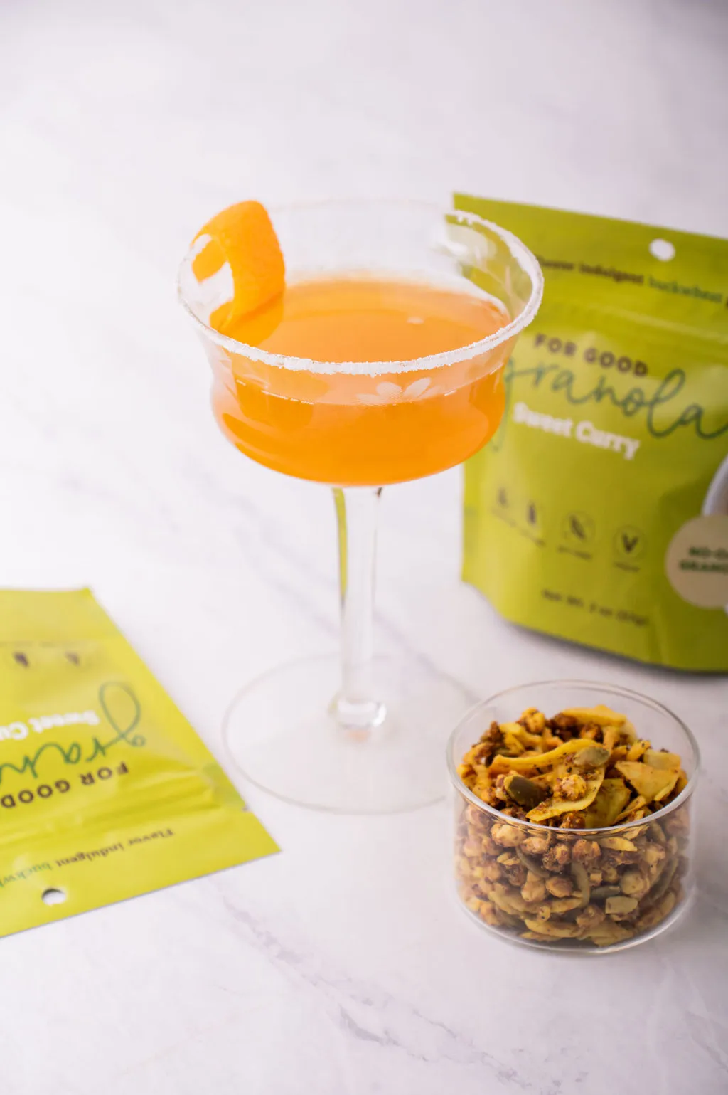 Snack Bag (2 oz) Sweet Curry Buckwheat Granola
