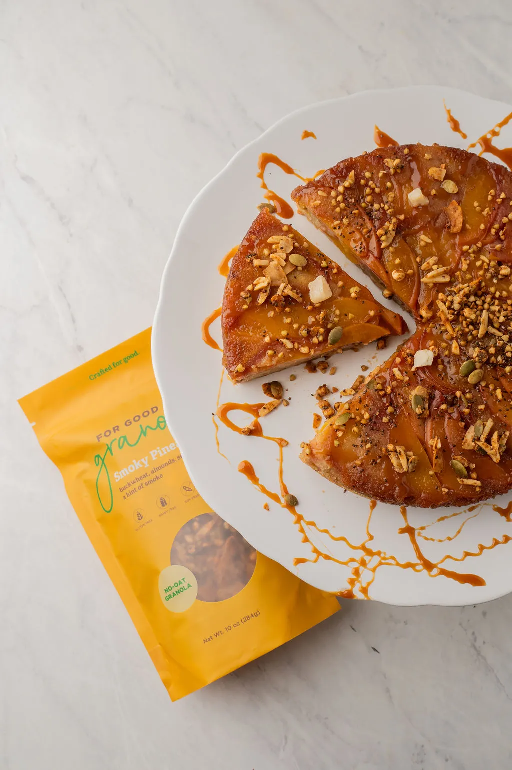 Smoky Pineapple Buckwheat Granola - Gluten-free and No-oat