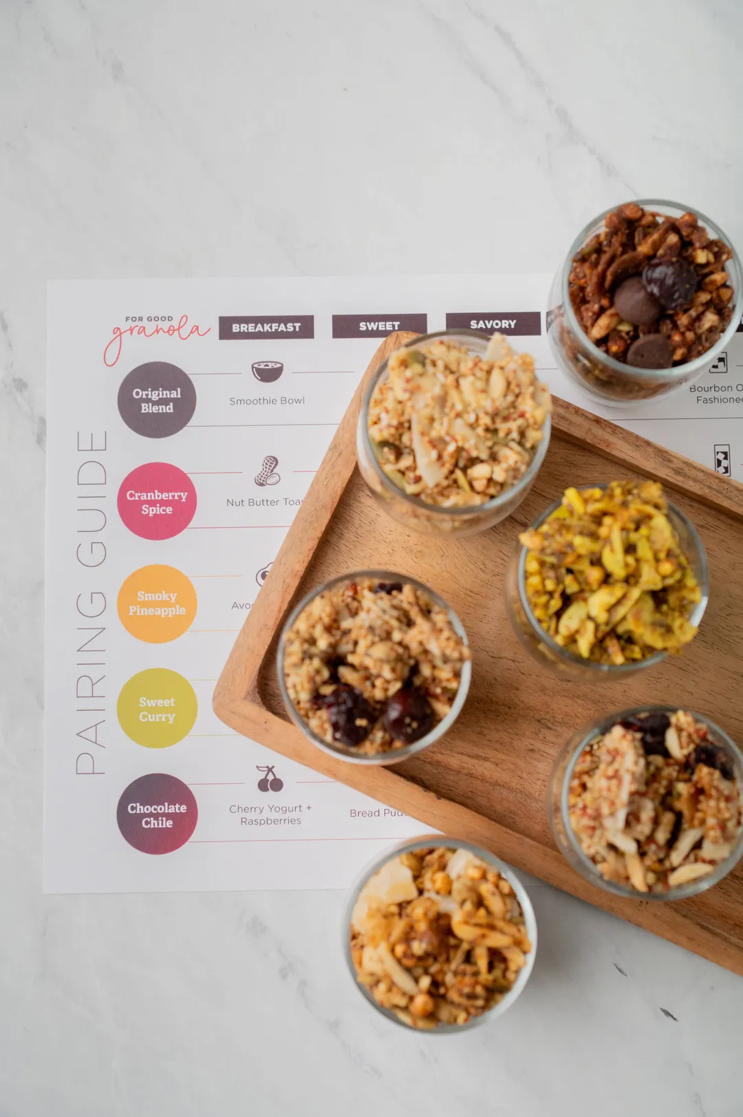 Buckwheat Granola Flavor Flight Box - Gluten Free and No-Oat