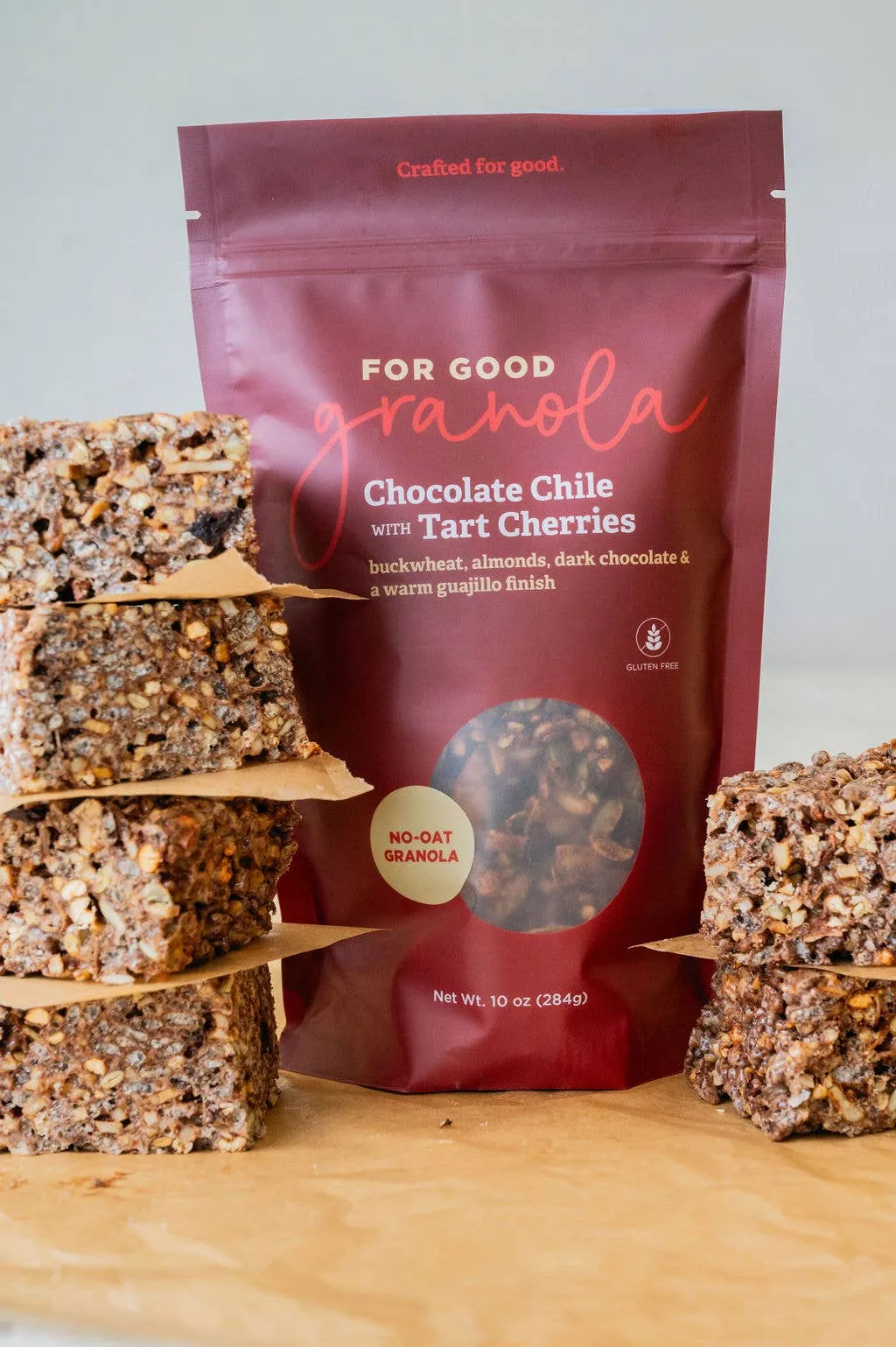 Chocolate Chile Buckwheat Granola - Gluten-free and No-oat