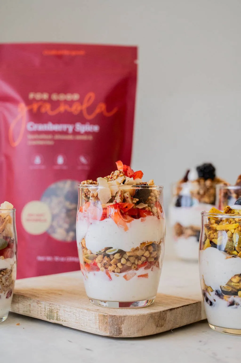Cranberry Spice Buckwheat Granola - Gluten-free and No-oat