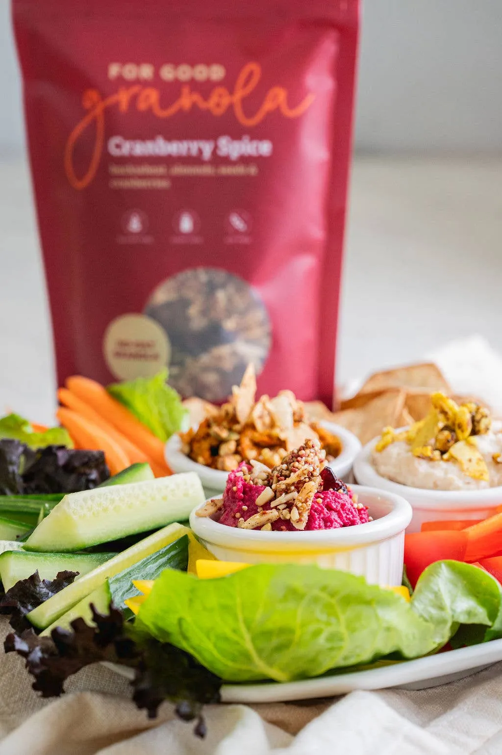 Cranberry Spice Buckwheat Granola - Gluten-free and No-oat
