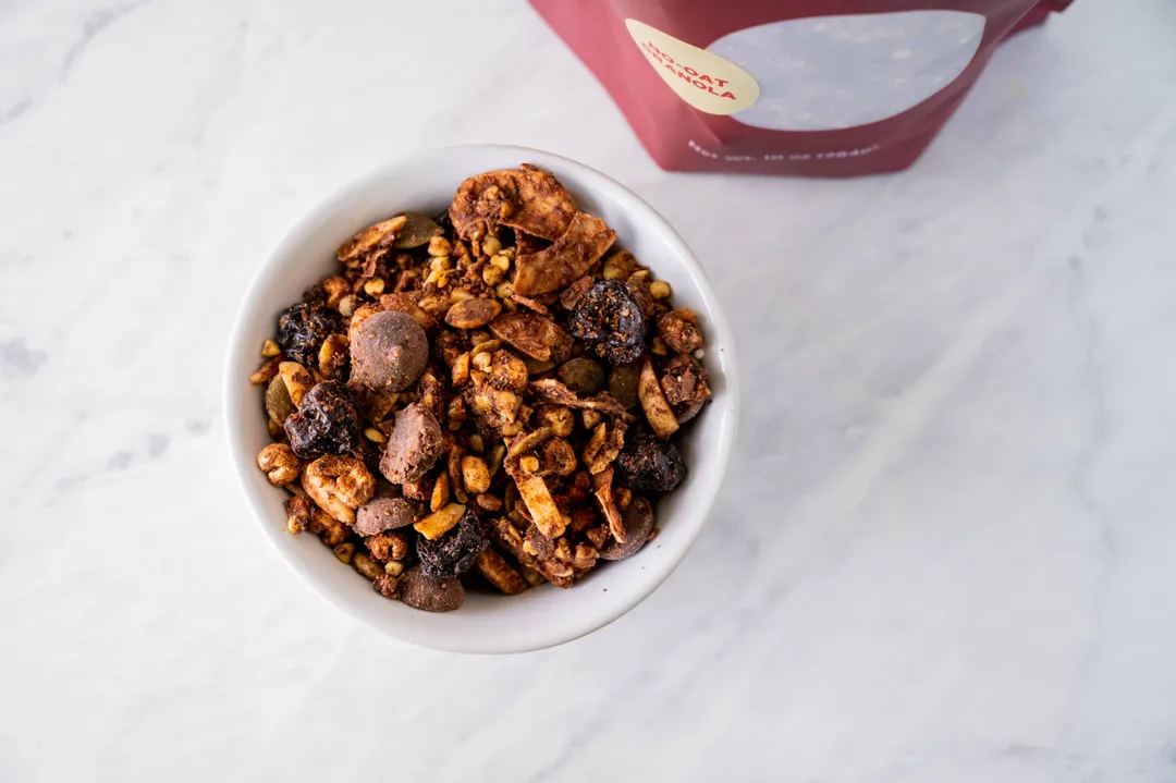 Snack Bag (2 oz) Chocolate Chile Buckwheat Granola 
