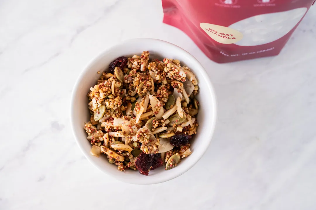 Snack Bag (2 oz) Cranberry Spice Buckwheat Granola