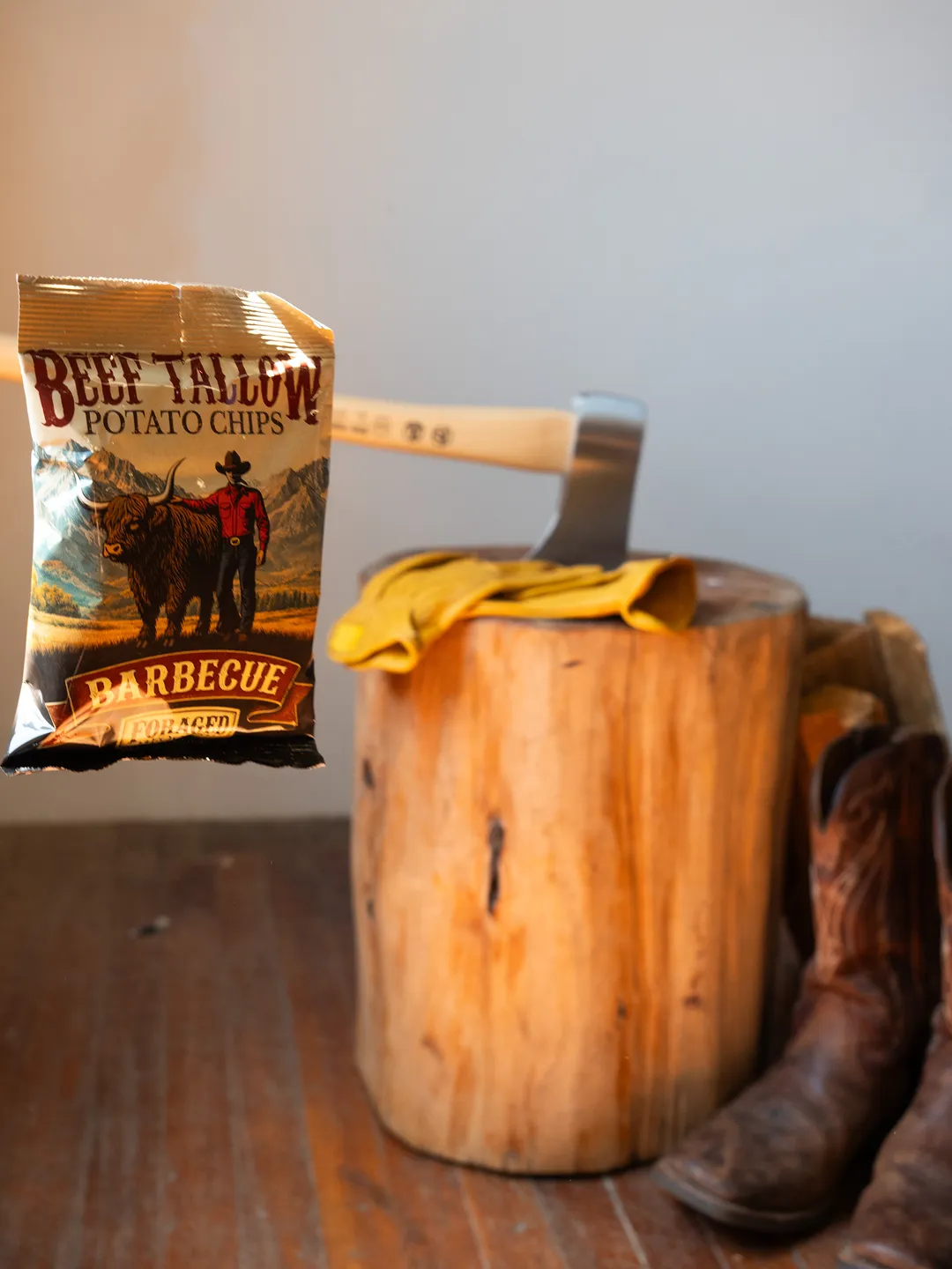 Barbecue Beef Tallow Potato Chips - 1.5oz