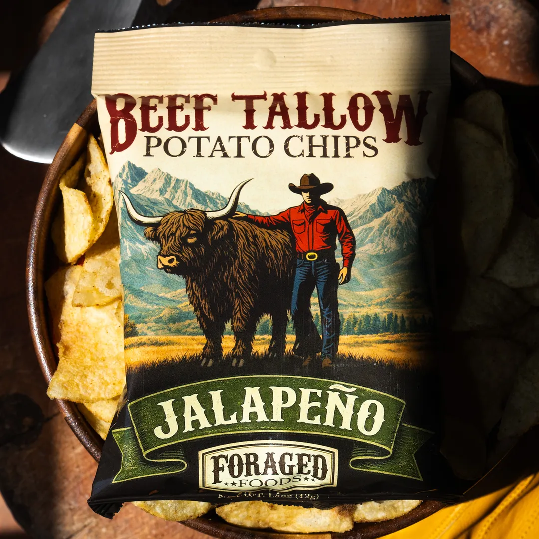 Jalapeño Beef Tallow Potato Chips - 1.5oz