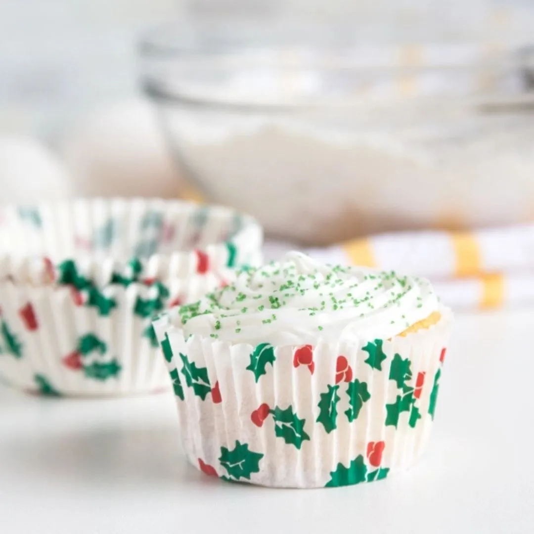 Fox Run Christmas Bake Cups, 50 Count