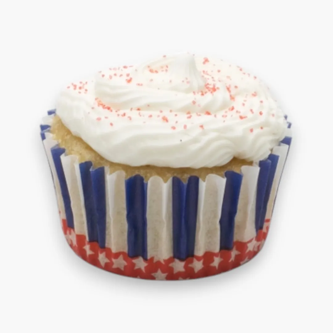 Fox Run Patriotic Bake Cups, 50 Count