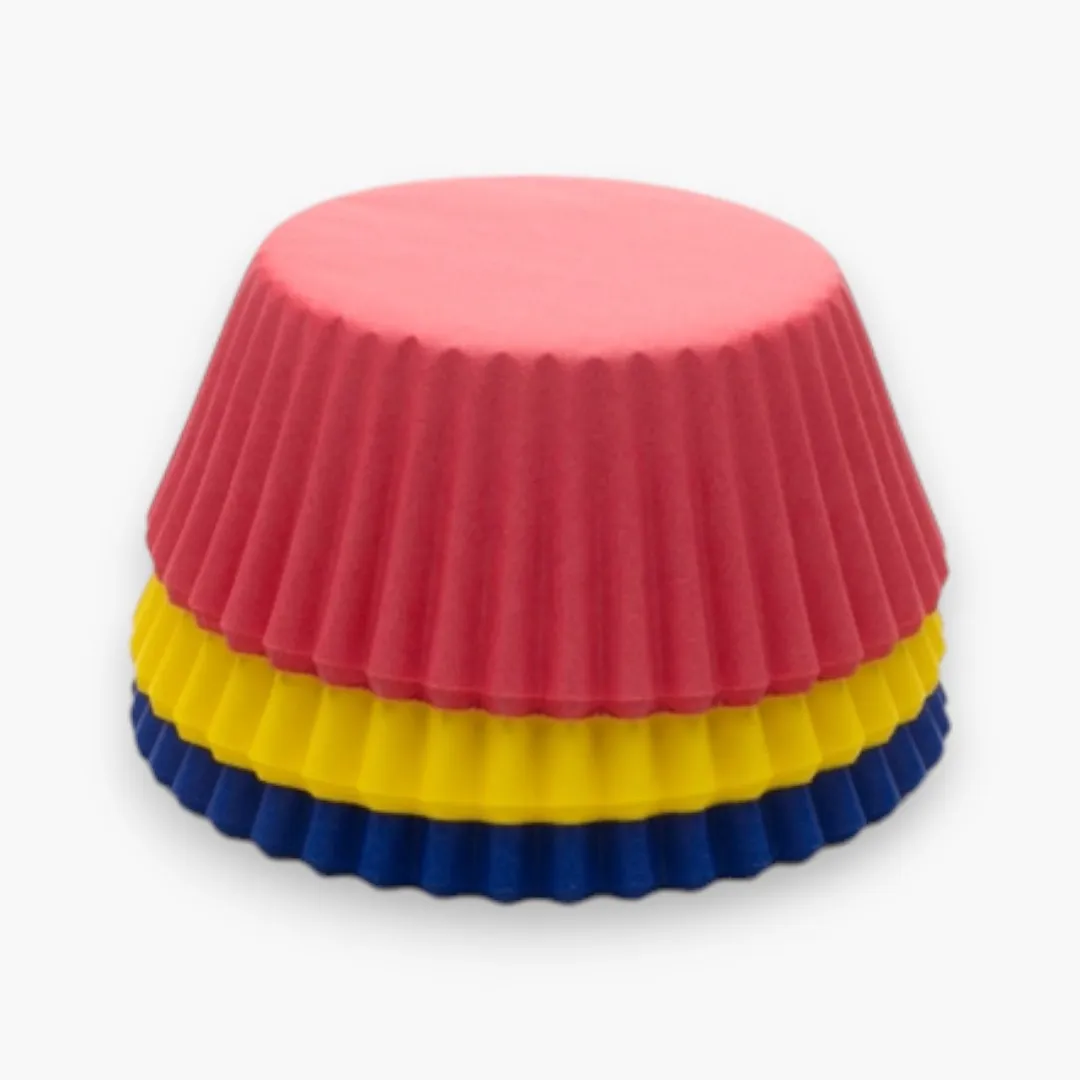 Fox Run Everyday Primary Colors Bake Cup Set, 75 Count