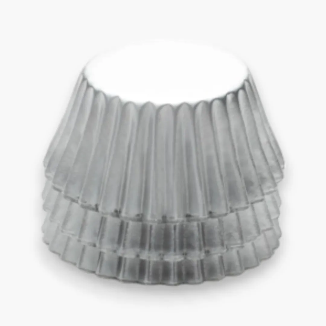 Fox Run Silver Foil Mini Bake Cups, 48 Count
