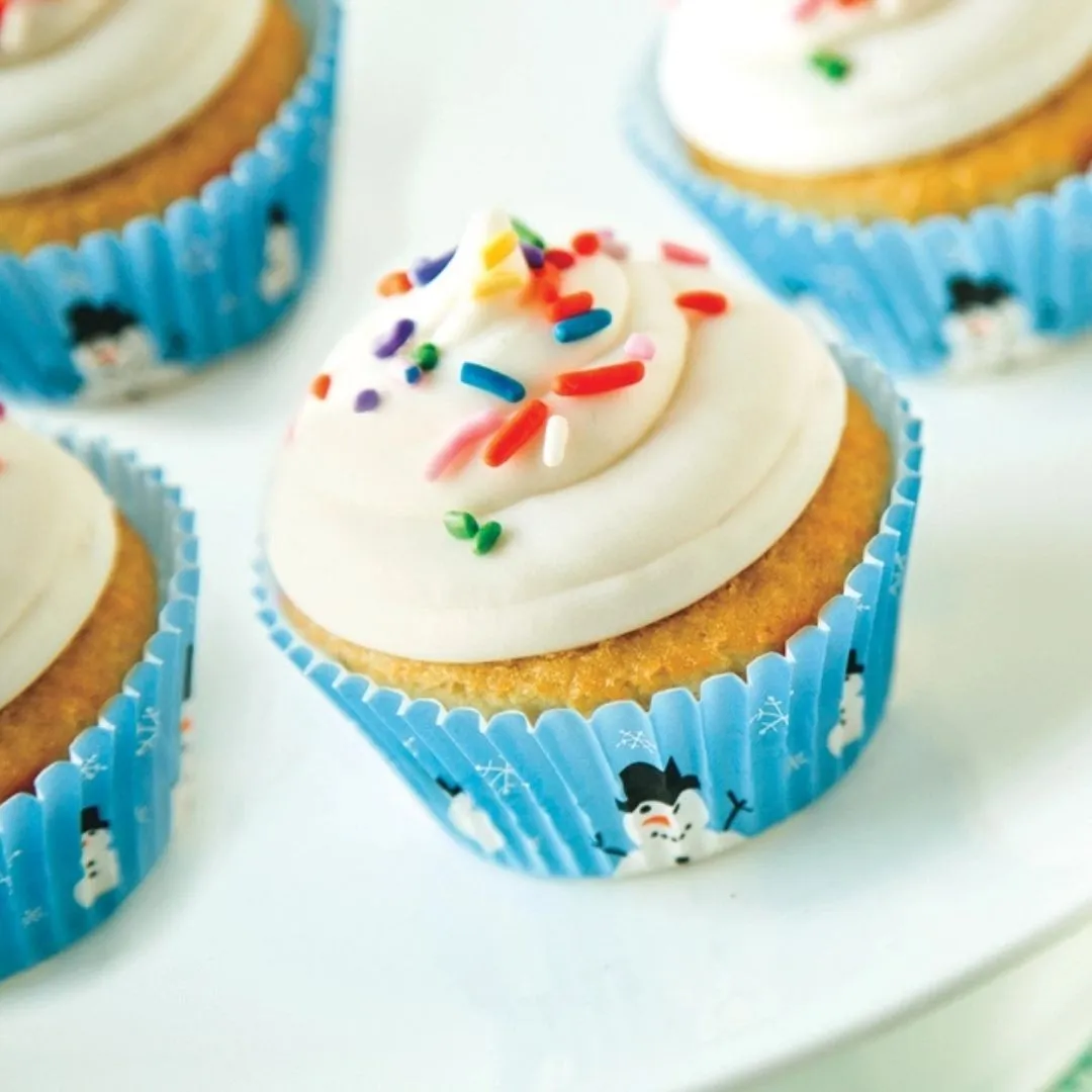 Fox Run Snowman Bake Cups, 50 Count
