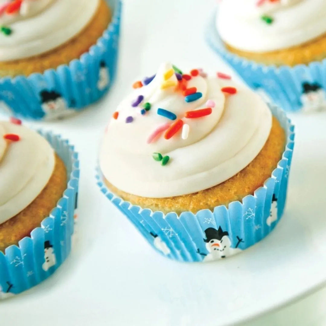 Fox Run Snowman Bake Cups, 50 Count