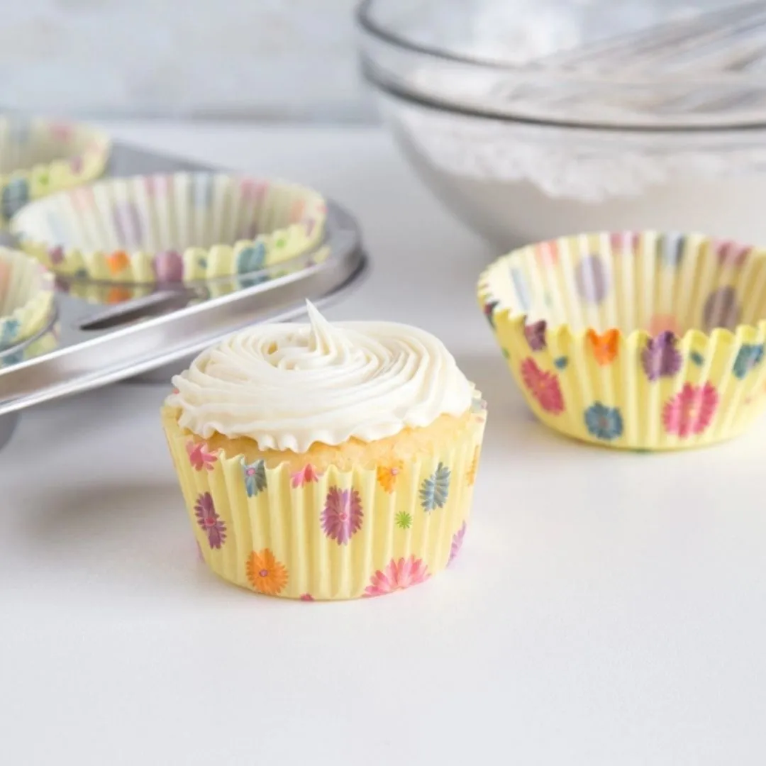 Fox Run Springtime Bake Cups, 50 Count