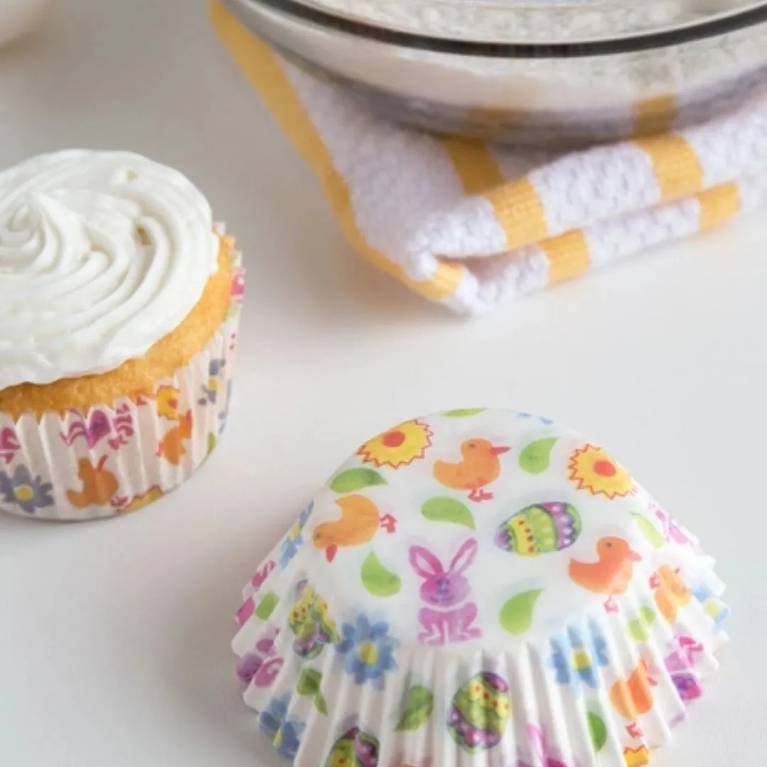 Fox Run Springtime Bake Cups, 50 Count