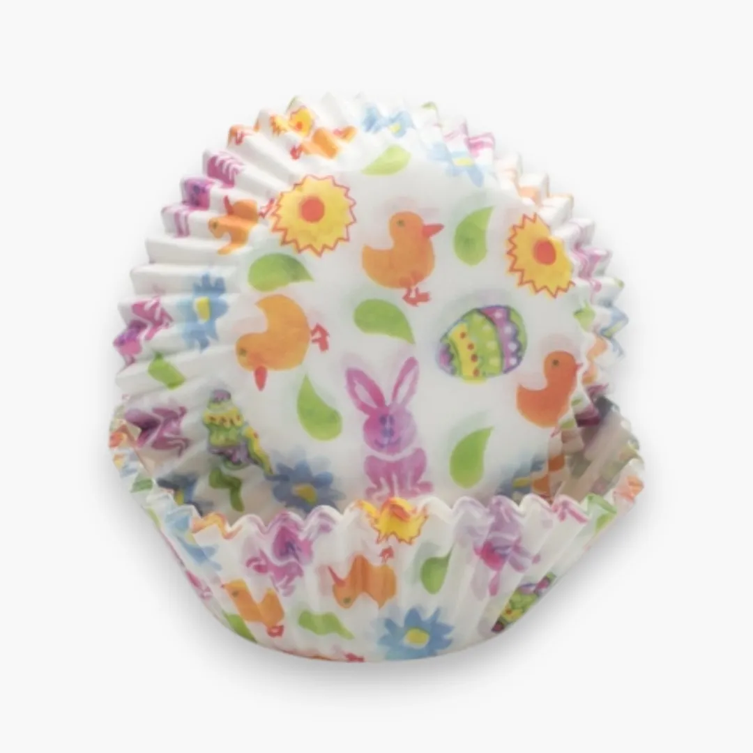 Fox Run Springtime Bake Cups, 50 Count