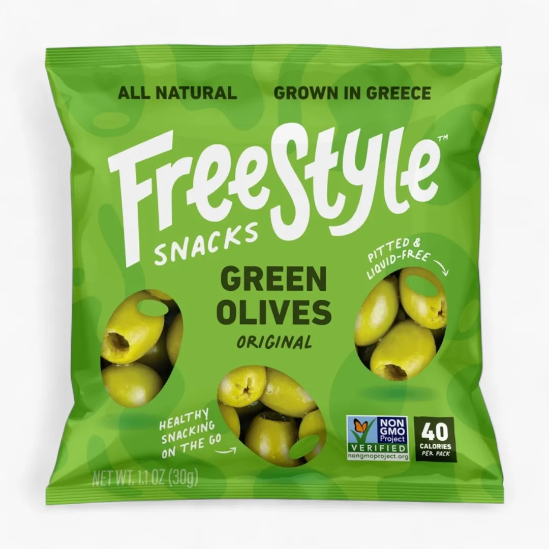 Freestyle Snacks Green Original 1.1oz/120ct Party Pack Bulk