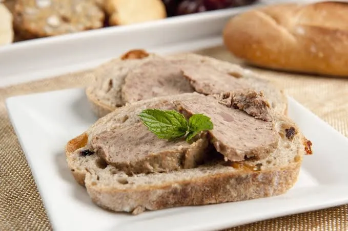 Les Canardises · Pork & duck terrine w/ foie gras & armagnac