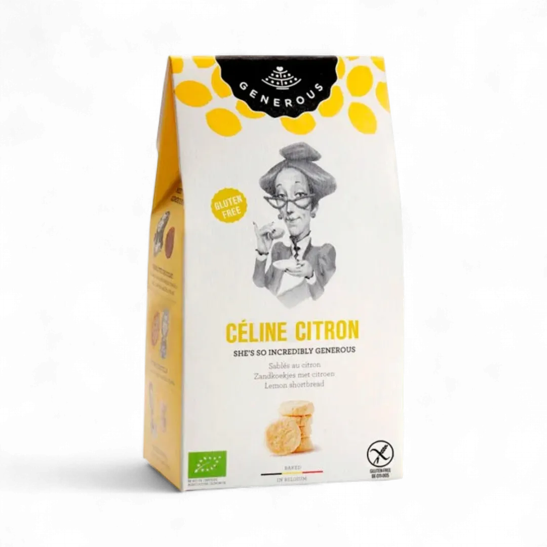 Generous · Gluten-free lemon shortbread cookies
