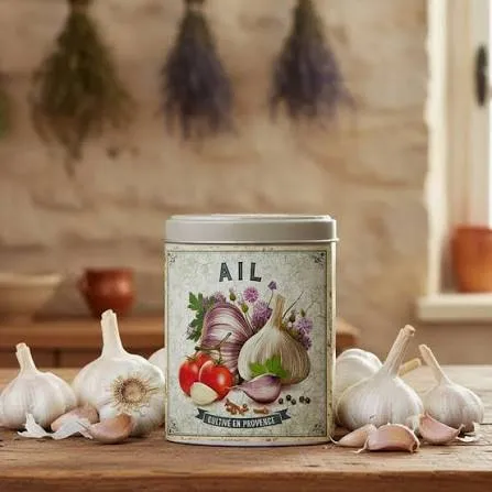 Esprit Provence · Garlic from Provence, tin