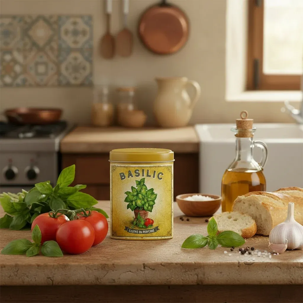 Esprit Provence · Basil from Provence, tin