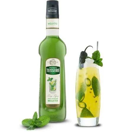 Teisseire · Mojito syrup, glass