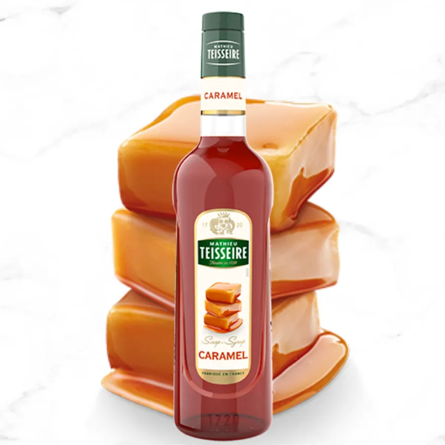 Teisseire · Caramel syrup, glass