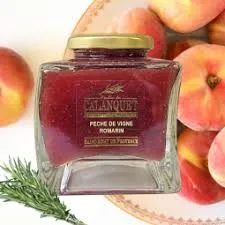 Moulin du Calanquet · Vine peach and rosemary jam