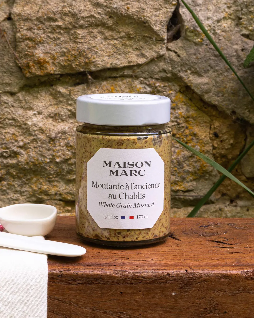 Maison Marc · Wholegrain Mustard with Chablis