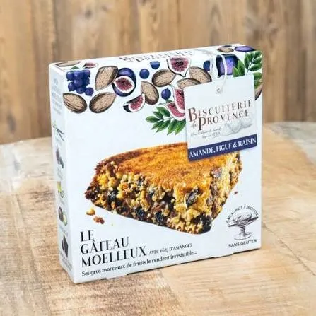 Biscuiterie de Provence Almond cake, figs, gluten-free