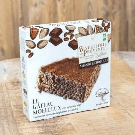 Biscuiterie de Provence Almond cake, choco, bio, gluten free