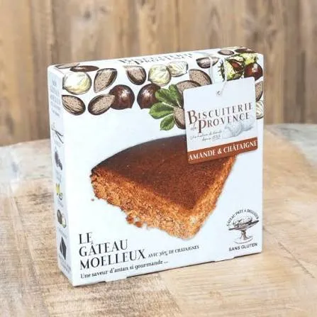 Bisc de Provence · Almond & chestnut cake, gluten-free