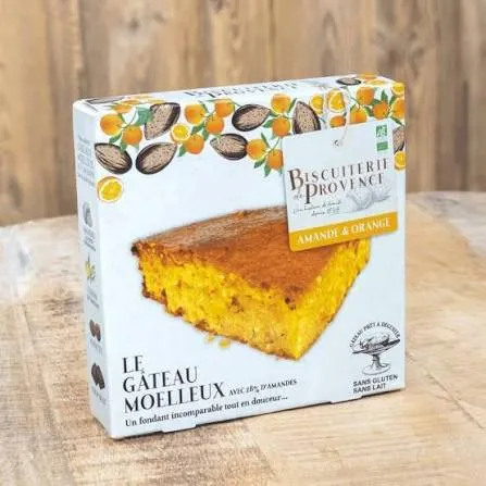 Bisc de Provence · Almond cake w/ orange, bio, gluten-free