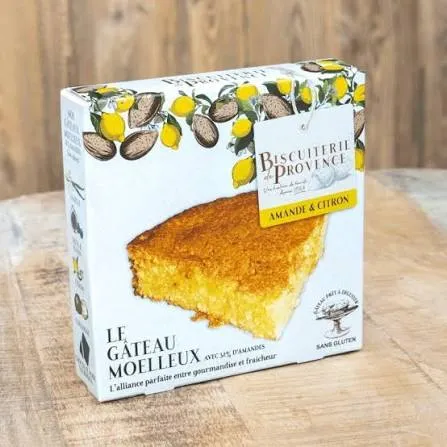 Bisc de Provence · Almond cake w/ lemon, gluten-free