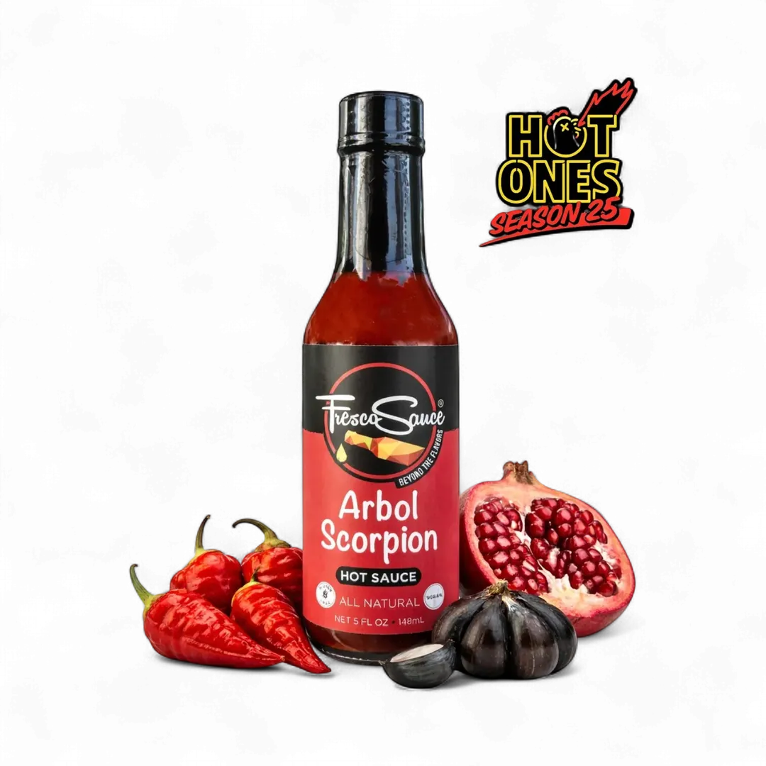 Arbol Scorpion Hot Sauce By Fresco Sauce