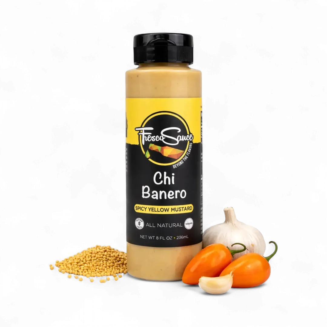 Chi Banero Spicy Yellow Mustard By Fresco Sauce