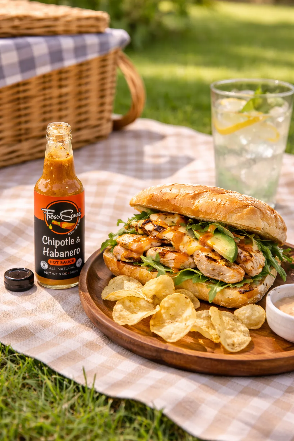 Chipotle & Habanero Hot Sauce By Fresco Sauce