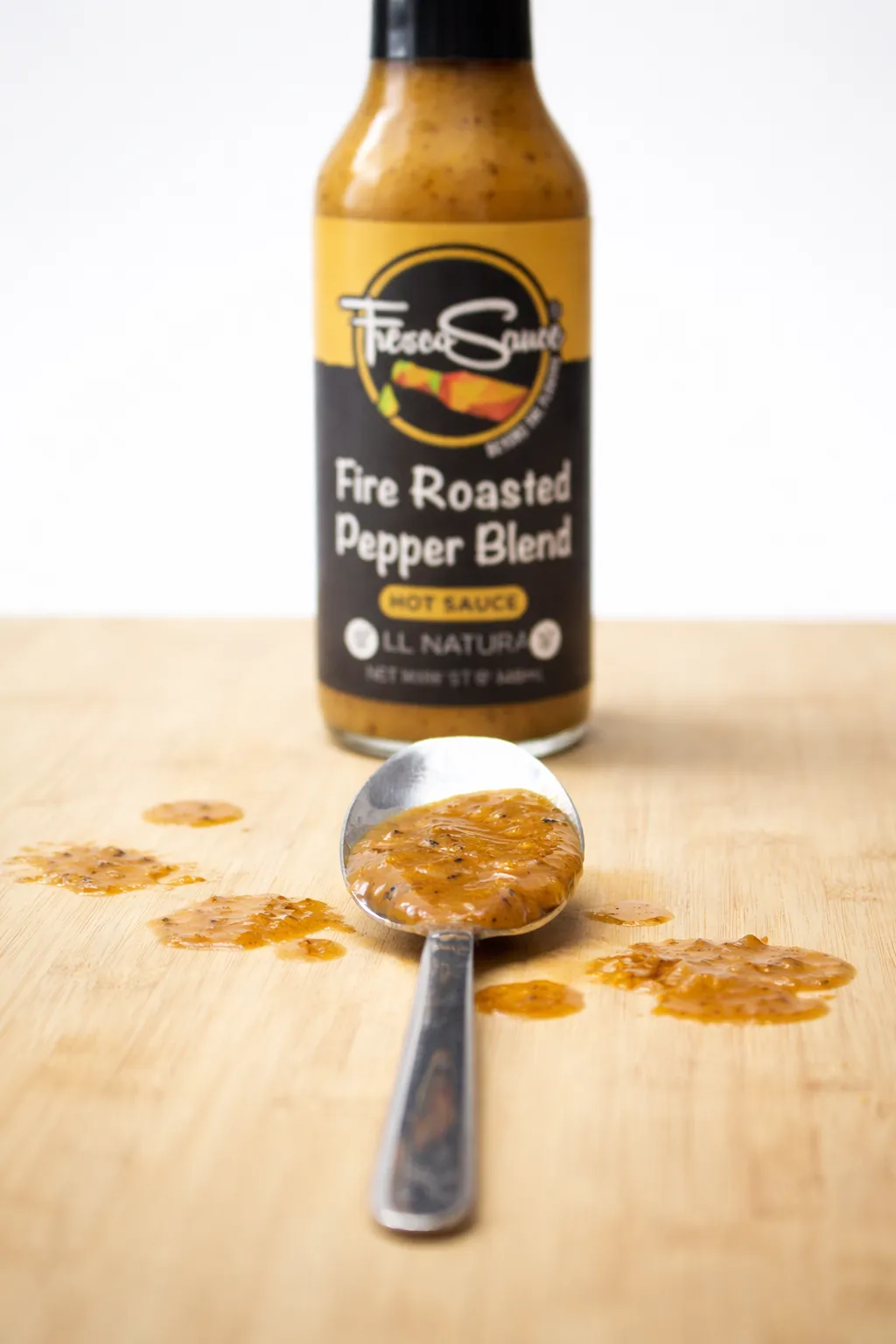 Fire Roasted Pepper Blend Hot Sauce By Fresco Sauce