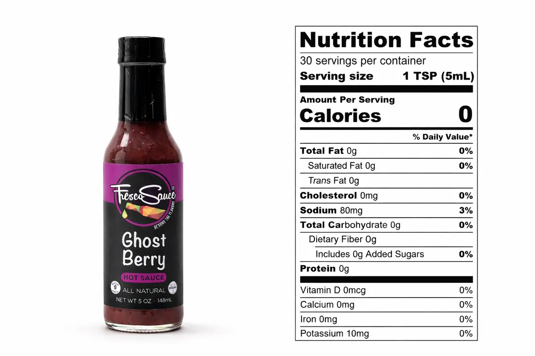 Ghost Berry Hot Sauce By Fresco Sauce