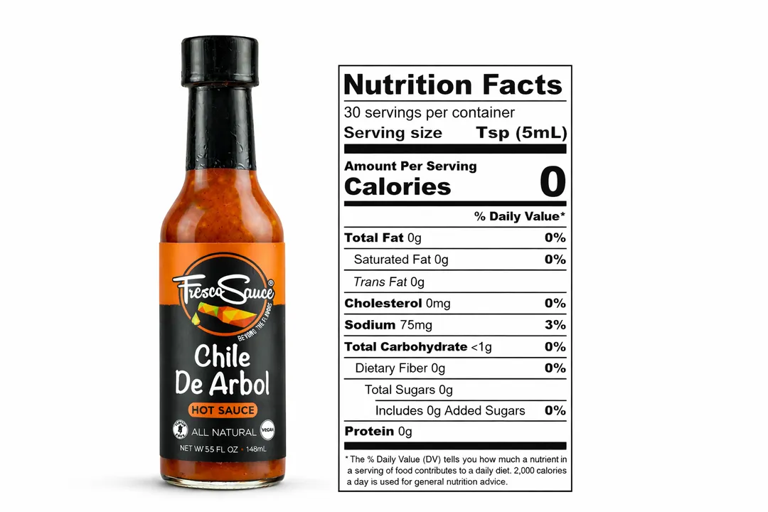 Chile De Arbol Hot Sauce By Fresco Sauce