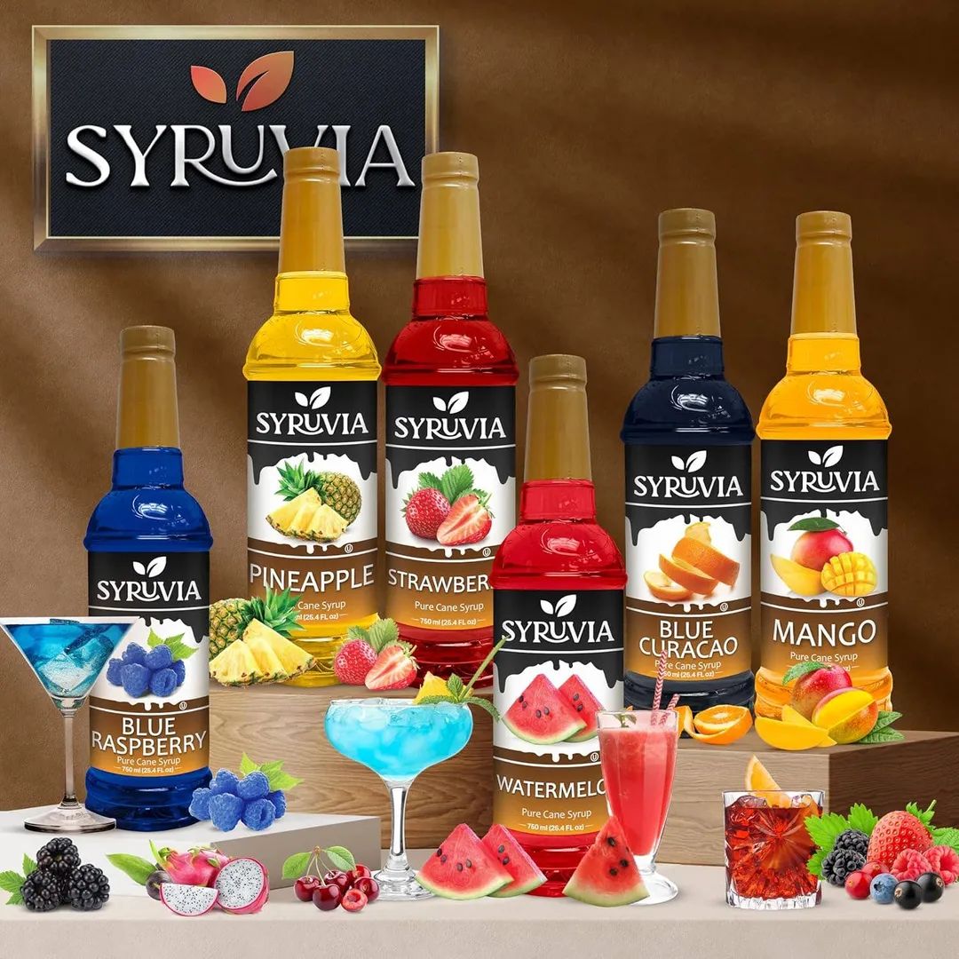 BLUNILLA Syrup Vanilla Blueberry